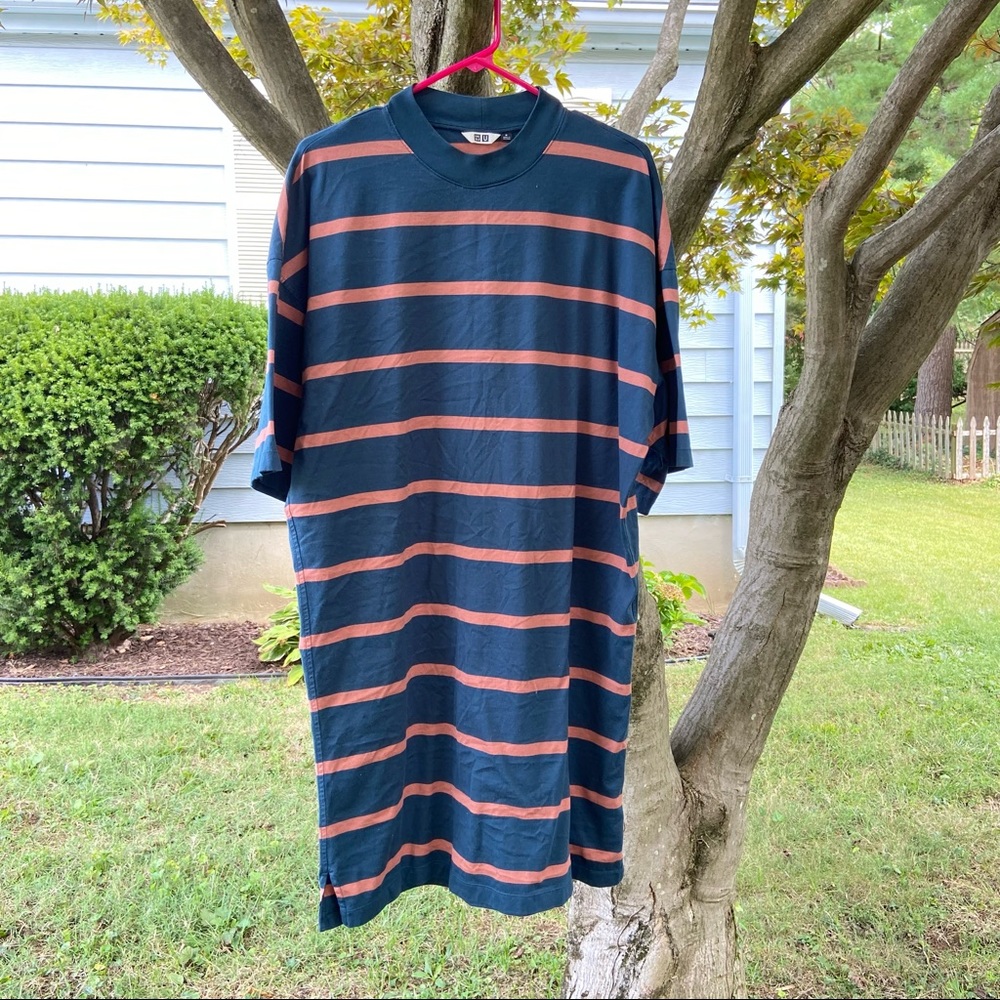 Womens Uniqlo U Short Sleeve T- Shirt dress Size M